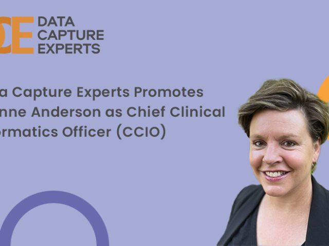 Data Capture Experts Promotes Leanne Anderson as Chief Clinical Informatics Officer (CCIO)